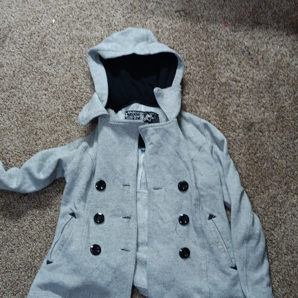 Sebby Jackets and Coats, grey, size Small